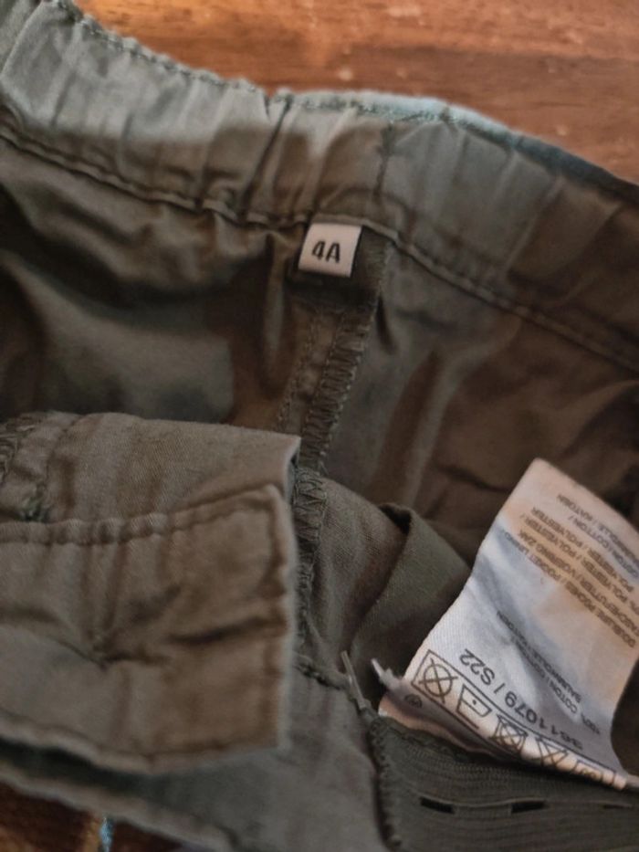 Short garçon avec ceinture taille 4 ans - photo numéro 4