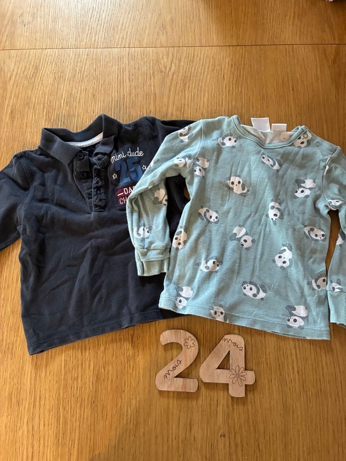 Lot 5 tee shirt 2 ans garçon - photo numéro 3