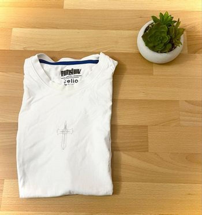 T-shirt Fairy Tail x Celio – Blanc (Très Bon État)