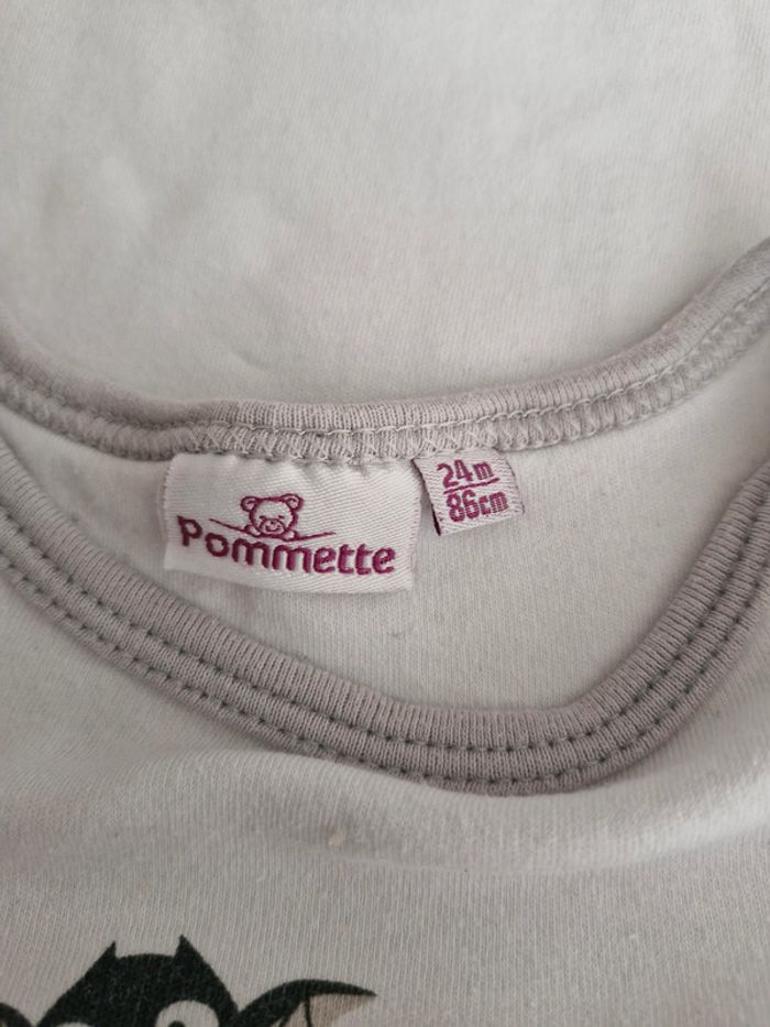 Ensemble bébé 24 mois Pommette Coton Body manches longues bonnet - photo numéro 6