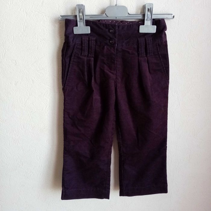 Pantalon velours fille 💜
