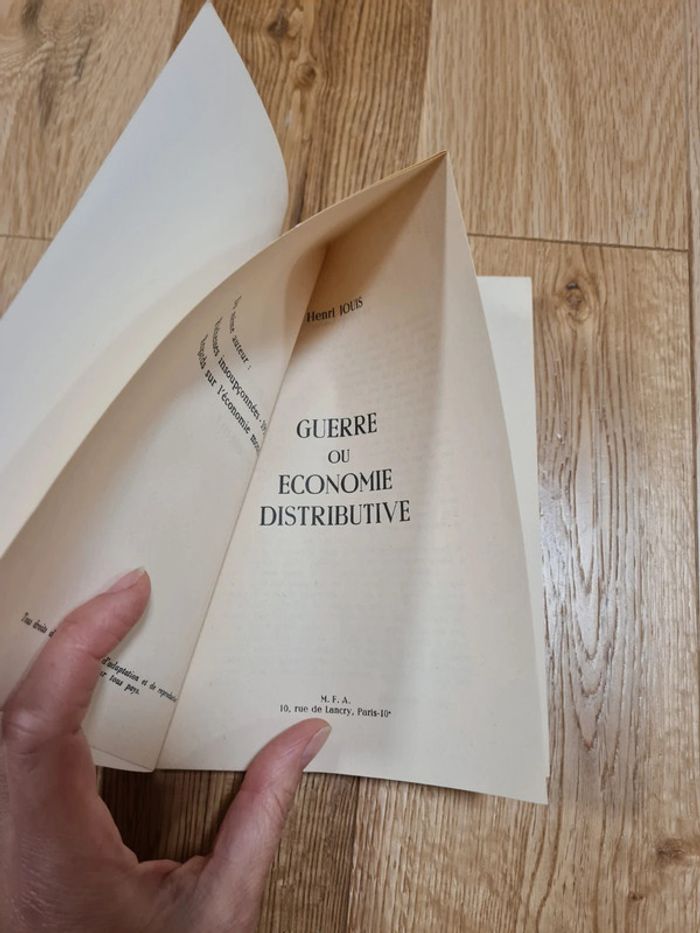 Guerre ou économie distributive - photo numéro 2