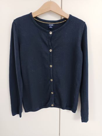 Gilet bleu marine Kiabi – 8 ans 💙