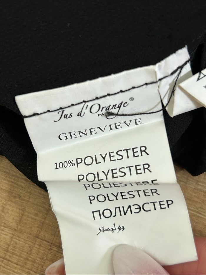 Robe imprimée rouge et noire neuve Jus d’Orange taille 1 - photo numéro 10