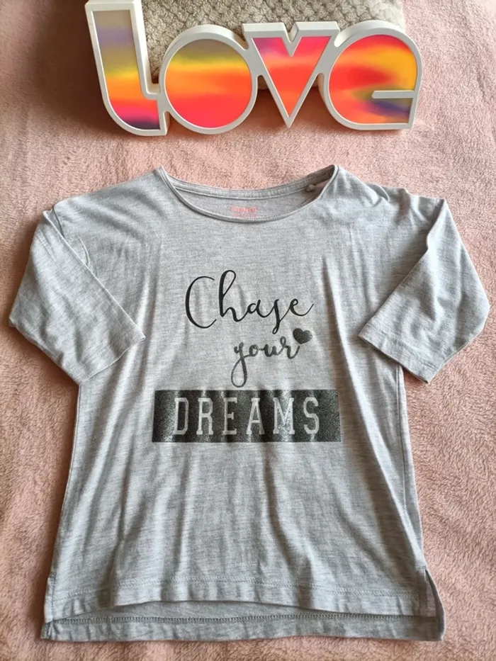 Lot t-shirt ML 6 ans fille - photo numéro 4