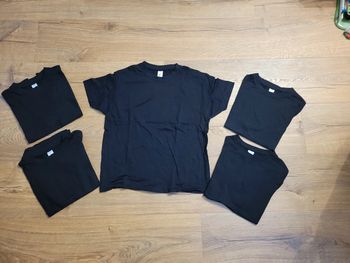 Lot 5 ts noir basic
