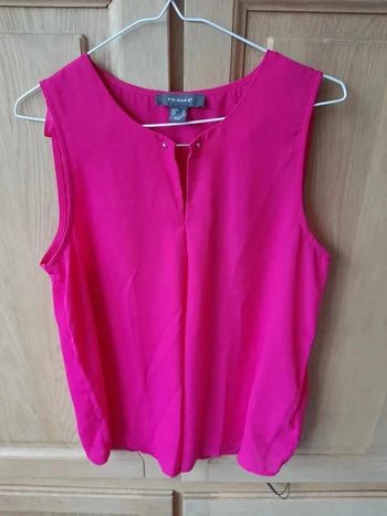 Belle blouse fushia