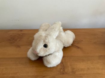 Peluche Lapin blanc