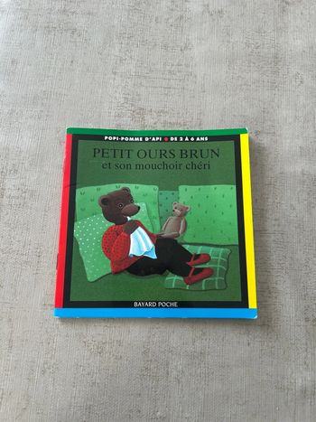 Livre petit ours brun