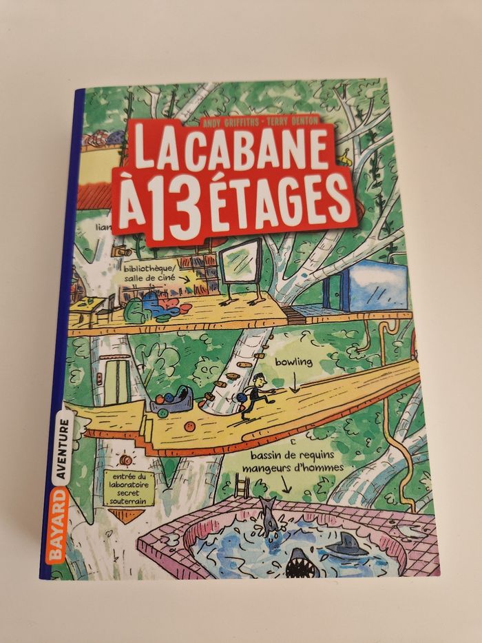 Livre La cabane à 13  étages  Tome 1