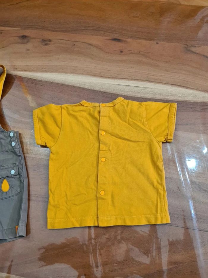 Ensemble short Salopette 9 mois - photo numéro 7