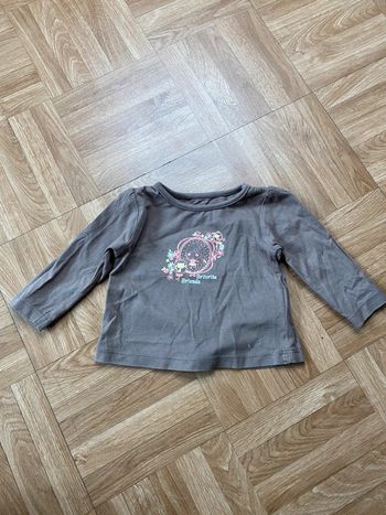 T-shirt manches longues taille 3/6 mois In Extenso