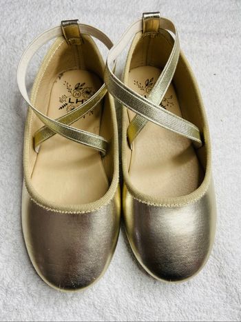 Ballerines dorées