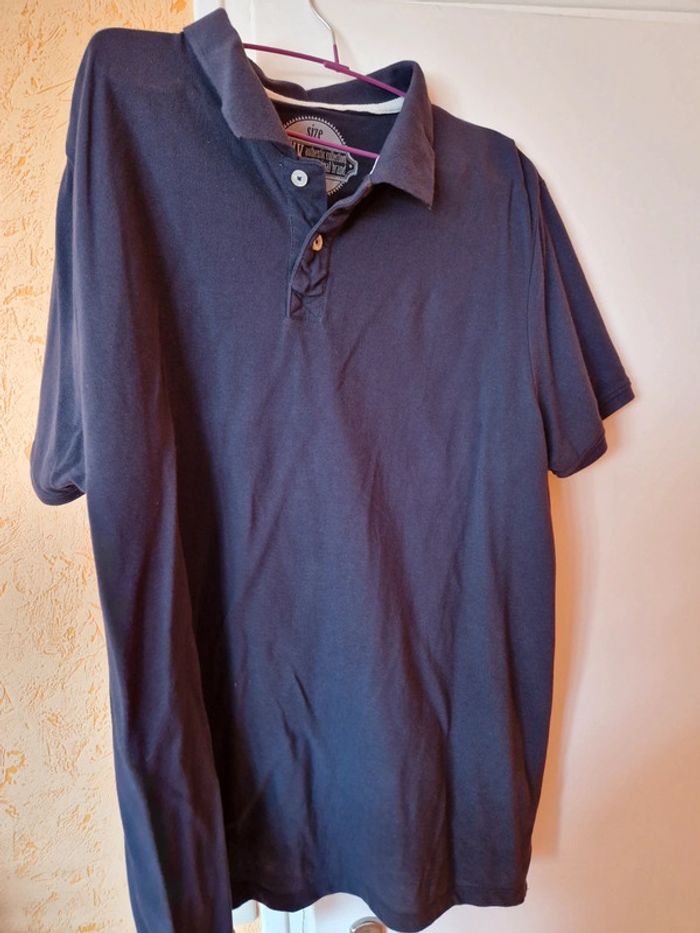 Polo bleu marine xxl