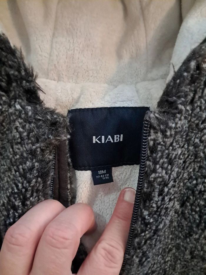 Veste ourson toute douce 18 mois - photo numéro 4