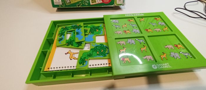 Jeu de réflexion Puzzle safari Cache-cache smart games - photo numéro 7