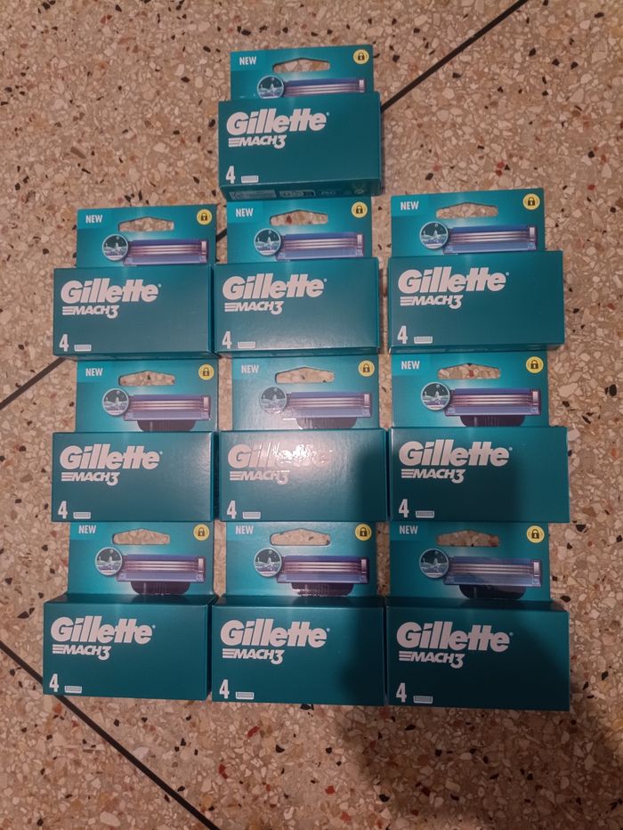 Lot de 40 lames Gillette