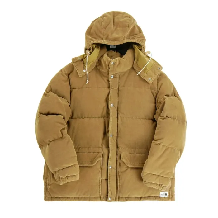 The North Face Doudoune Sierra Down velours côtelé Homme Taille 2Xl Marron #Qwe3758 - photo numéro 4