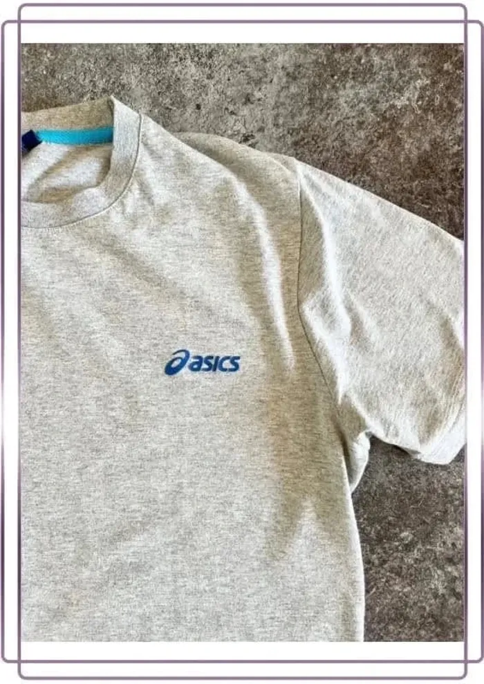 T shirt sport homme Asics XL Maglietta sportiva uomo Sport-T-Shirt Herren Men sports t-shirt - photo numéro 2