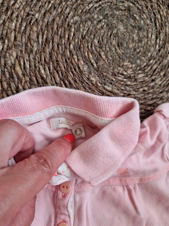 Joli polo lulu castagnette taille 12 mois - photo numéro 3