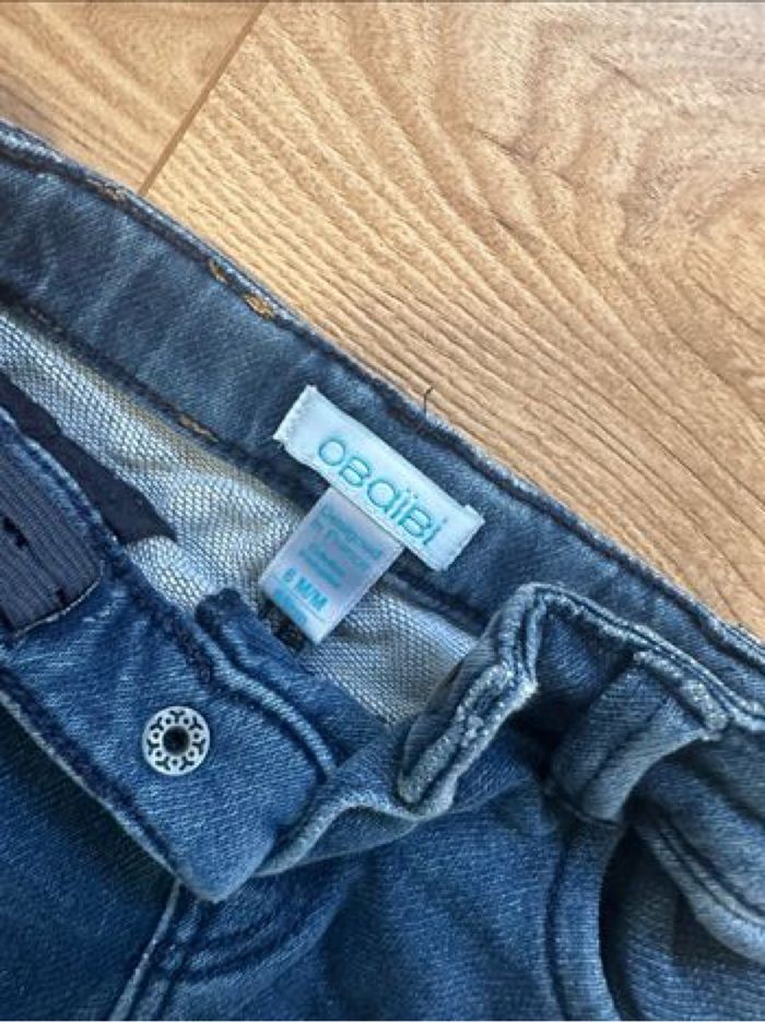 Jeans bébé 6 mois  obaibi - photo numéro 3