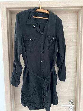 Robe chemise noire