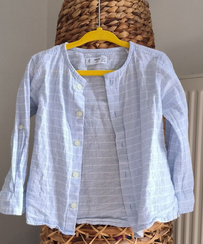 Chemise Mango kids baby taille 18-24 mois - photo numéro 2