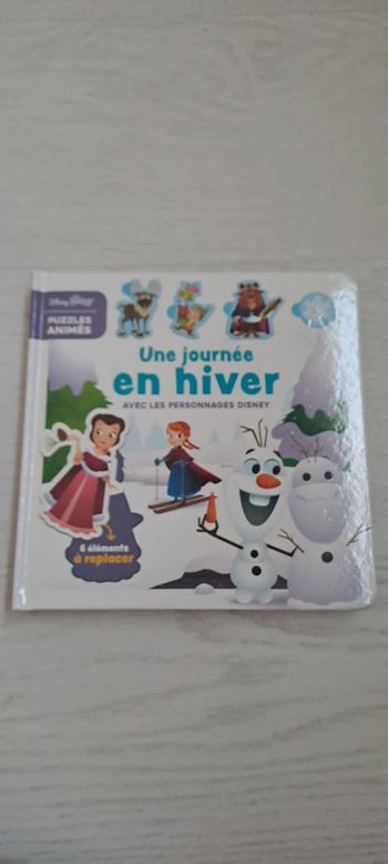 Livre puzzles animés disney baby