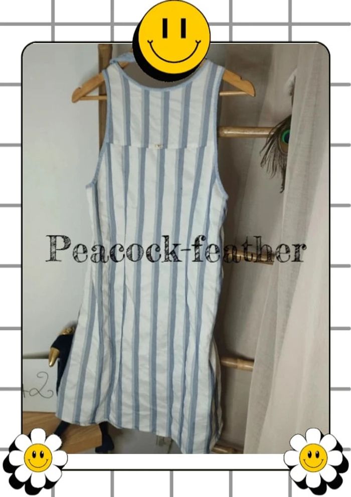 Robe bleue blanche la mode est à vous 42 - photo numéro 13