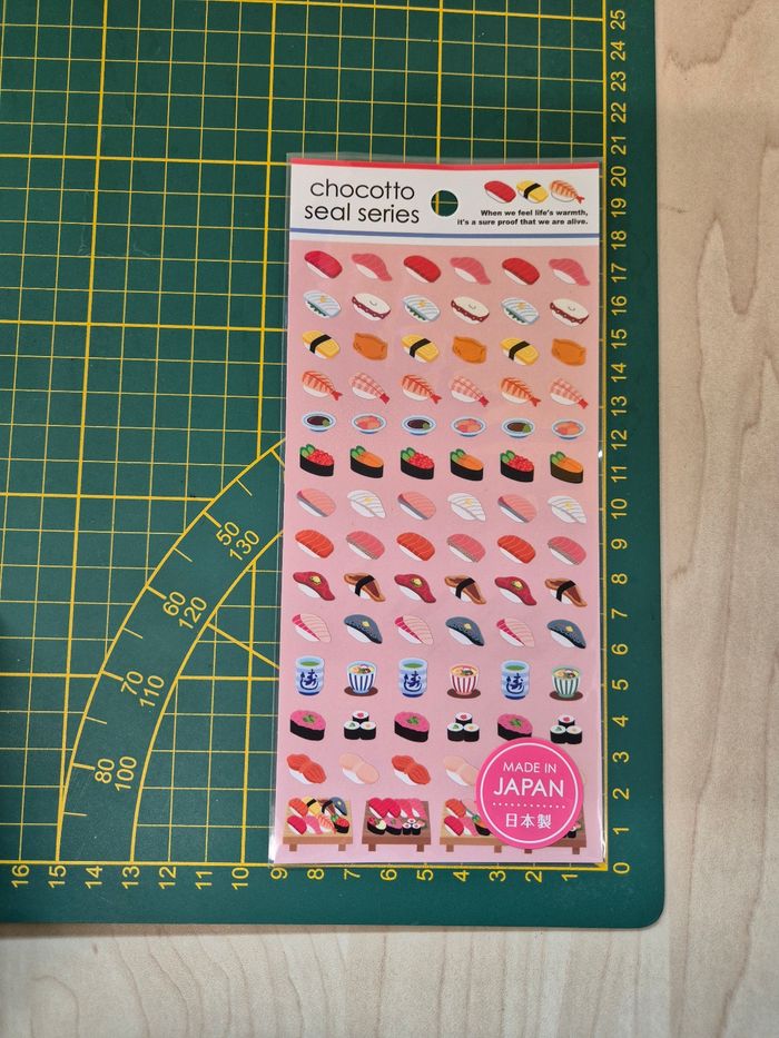 Stickers Chocotto Seal Series : Sushis - photo numéro 4