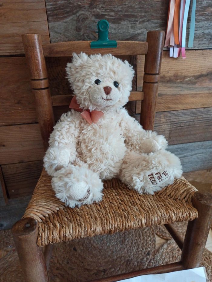 Peluche ours Bukowski my first Teddy tbe - photo numéro 4