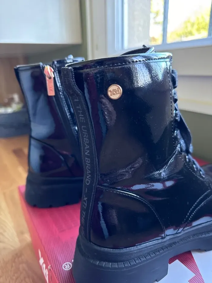 Bottines Xti vernies noir - photo numéro 7