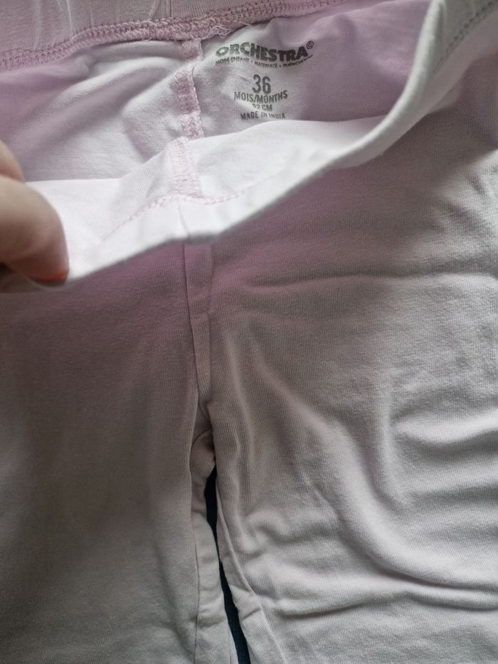 Lot leegings shorts 3ans - photo numéro 5