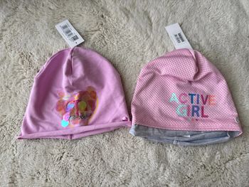 Lot 2 bonnets fin fille - taille M - neuf avec étiquettes - Hat you kids