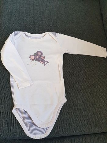 Body manches longues bébé fille 9 mois Noukie's