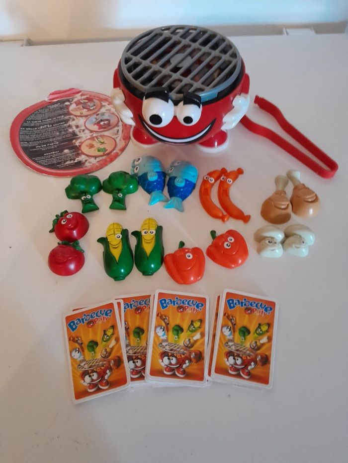 Jeux de société barbecue partie
