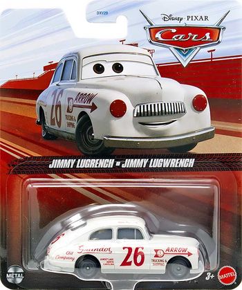 Disney Pixar Cars Jimmy Lugwrench Diecast Mattel 1:55 2026