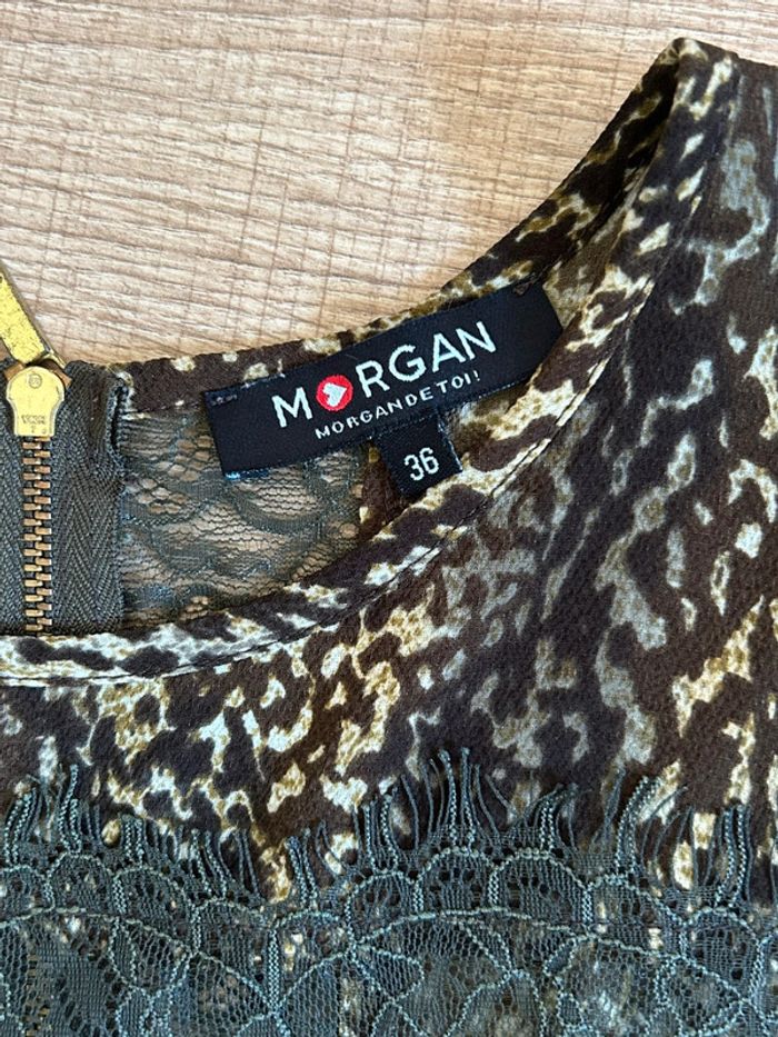 Robe imprimée sans manches Morgan taille 36 excellent état - photo numéro 16