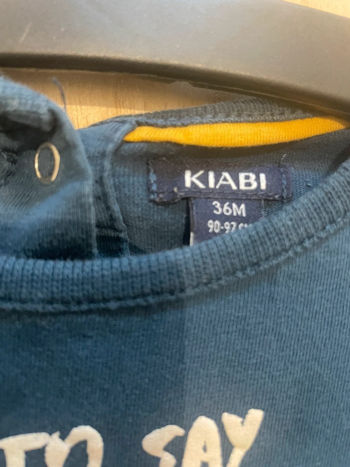 T-shirt manches longues kiabi 36 mois 90 - 97 cm - photo numéro 4