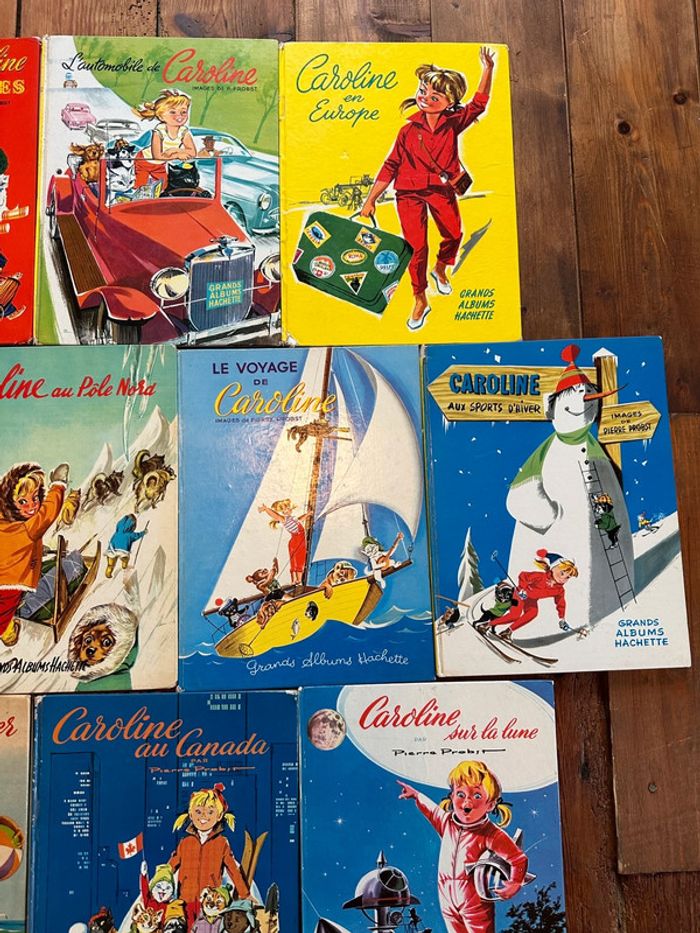 Grands albums Hachette anciens couleurs - Lot de 12 livres Caroline Pierre Probst - photo numéro 5
