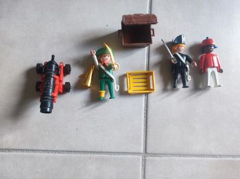 lot playmobil pirate vintage