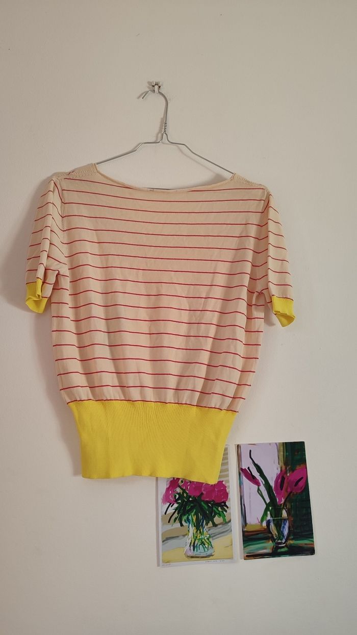 T shirt Sonia Rykiel Taille M - photo numéro 4