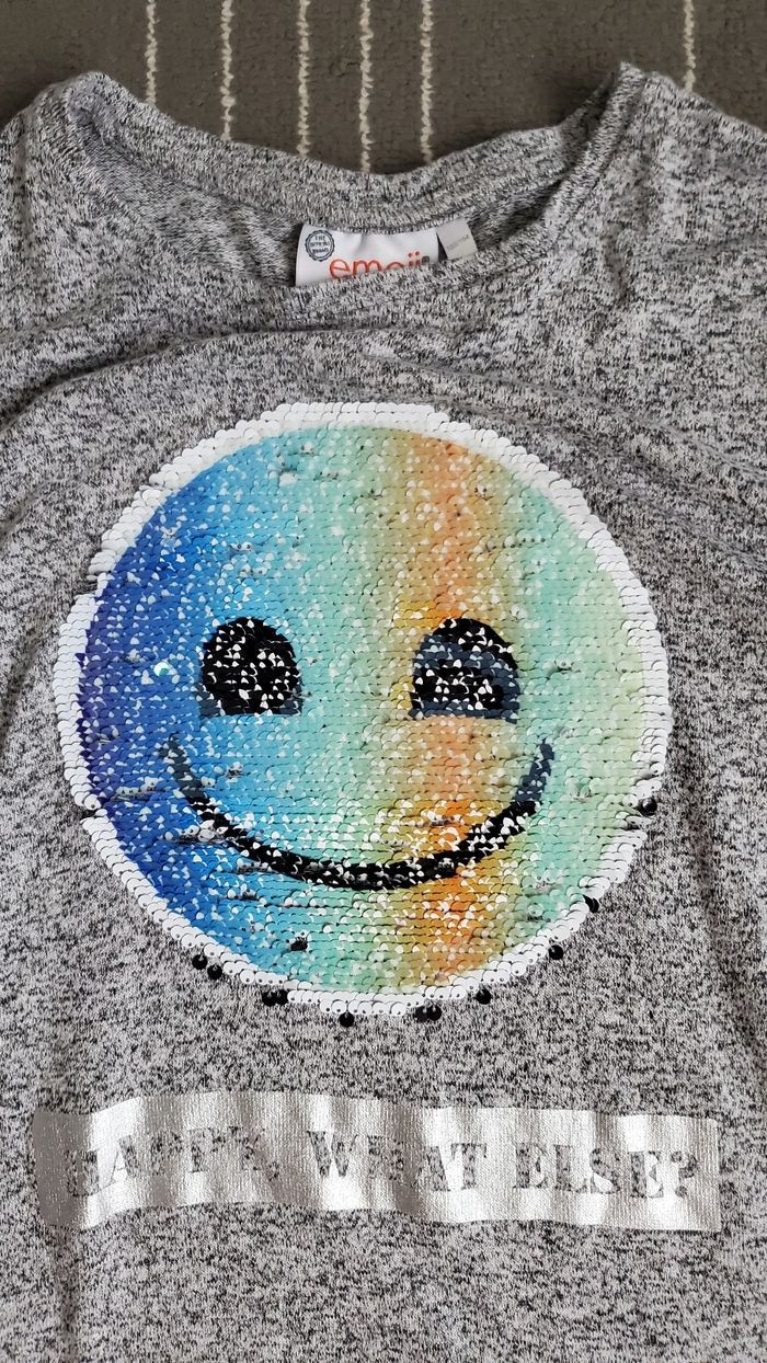 Pull smiley 14 ans - photo numéro 3