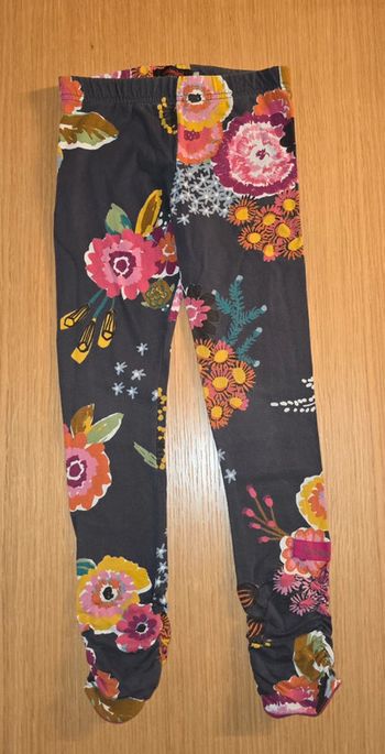 Legging fleuri Catimini 5 ans