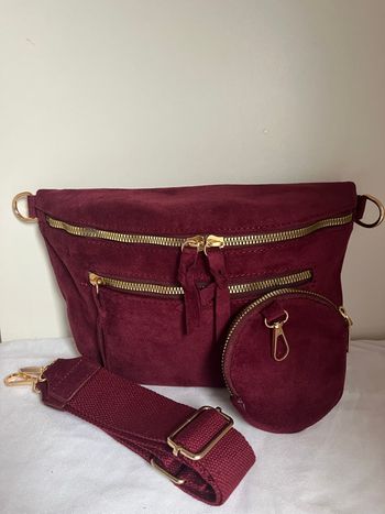 Sac banane bandoulière fausse cuir