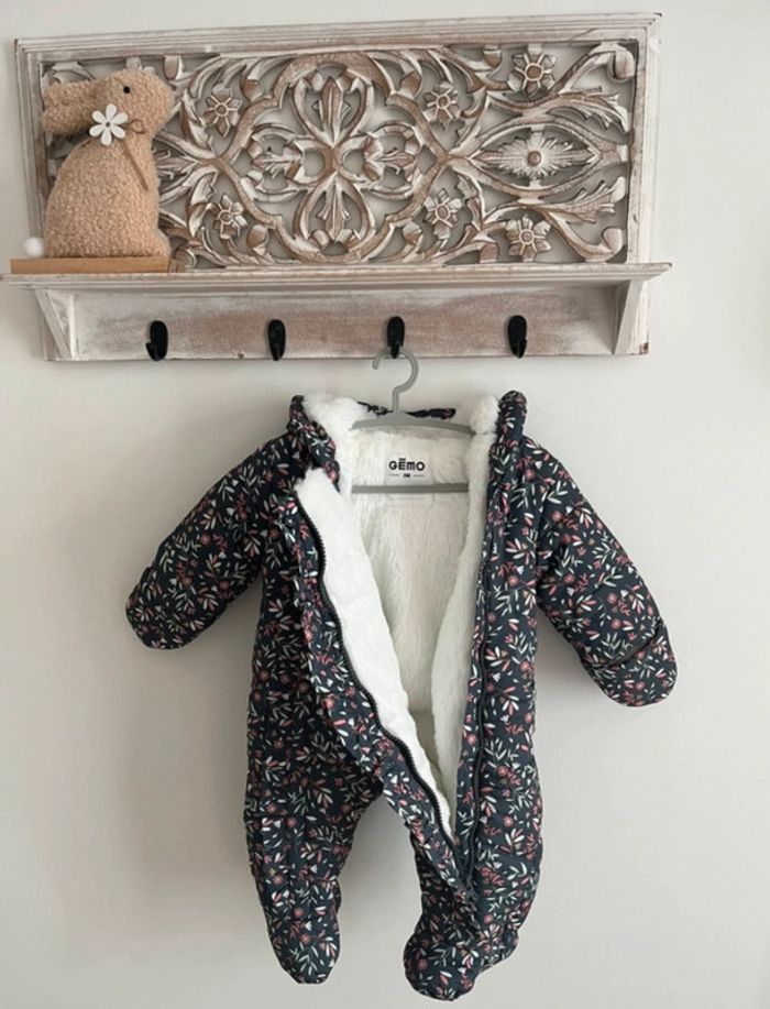 Combinaison pilote bébé fille 3 mois neuve! - photo numéro 4