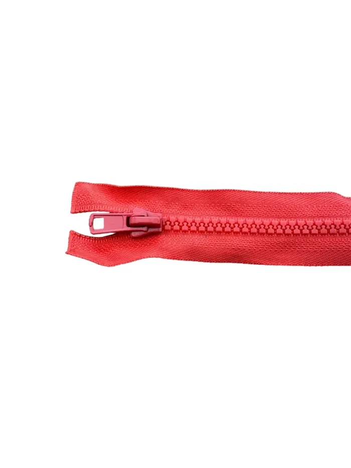 Fermeture éclair zip séparables de 5 mm, couleur flamme ton sur ton, 75 cm Delrin - photo numéro 2