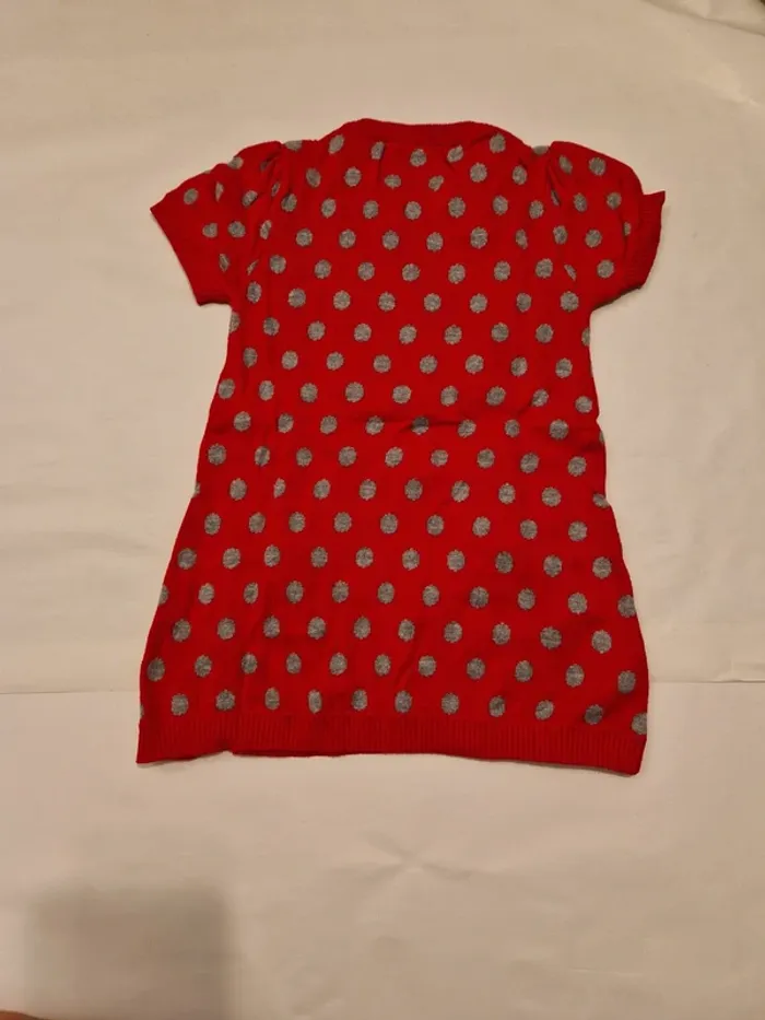 2 robes chaudes manches courtes 12 mois - photo numéro 2