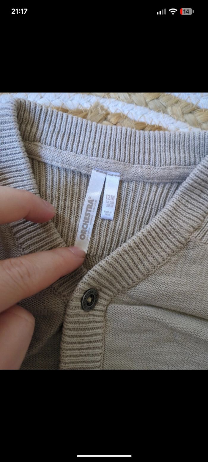 Gilet 12 mois - photo numéro 2