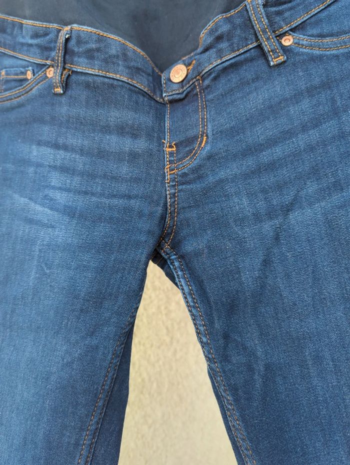 Jean skinny taille haute maternité - photo numéro 4